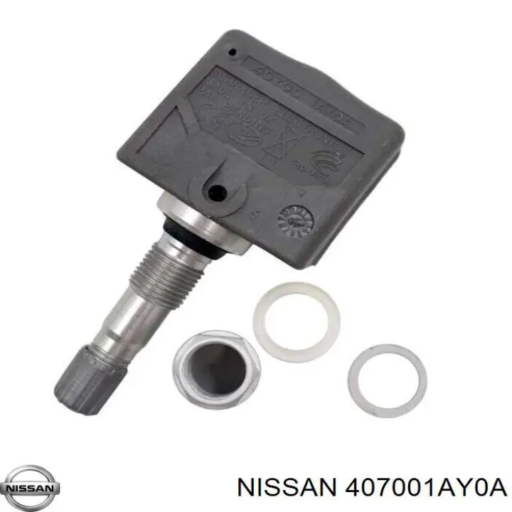 Датчик давления воздуха в шинах на Nissan Pathfinder R51M