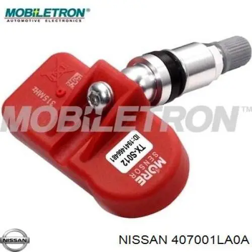 Купить 407001LA0A Nissan/Infiniti Датчик контроля давления в шинах