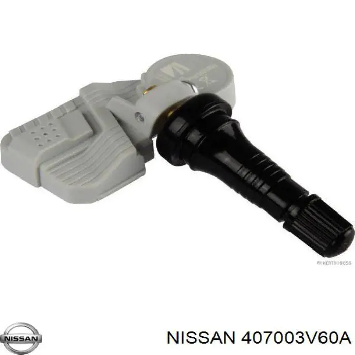 407003V60A Nissan датчик давления воздуха в шинах