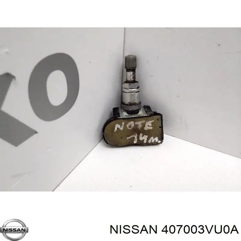 Датчик давления в шинах 407003VU0A Nissan/Infiniti
