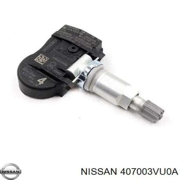 Sensor de pressão de ar nos pneus para Nissan Qashqai (J11)