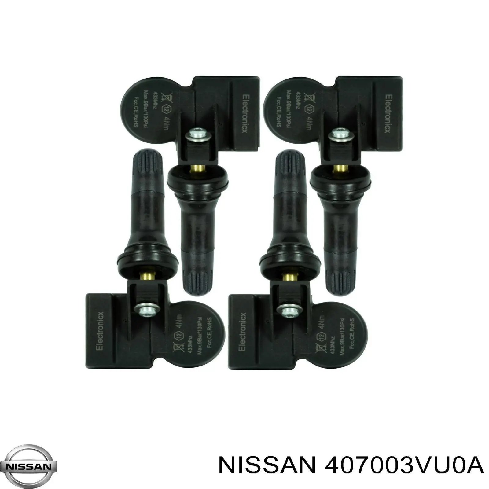 Купить 407003VU0A Nissan/Infiniti Датчик контроля давления в шинах