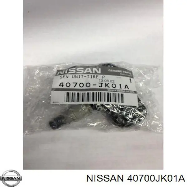 40700JK01A Nissan sensor de pressão de ar nos pneus