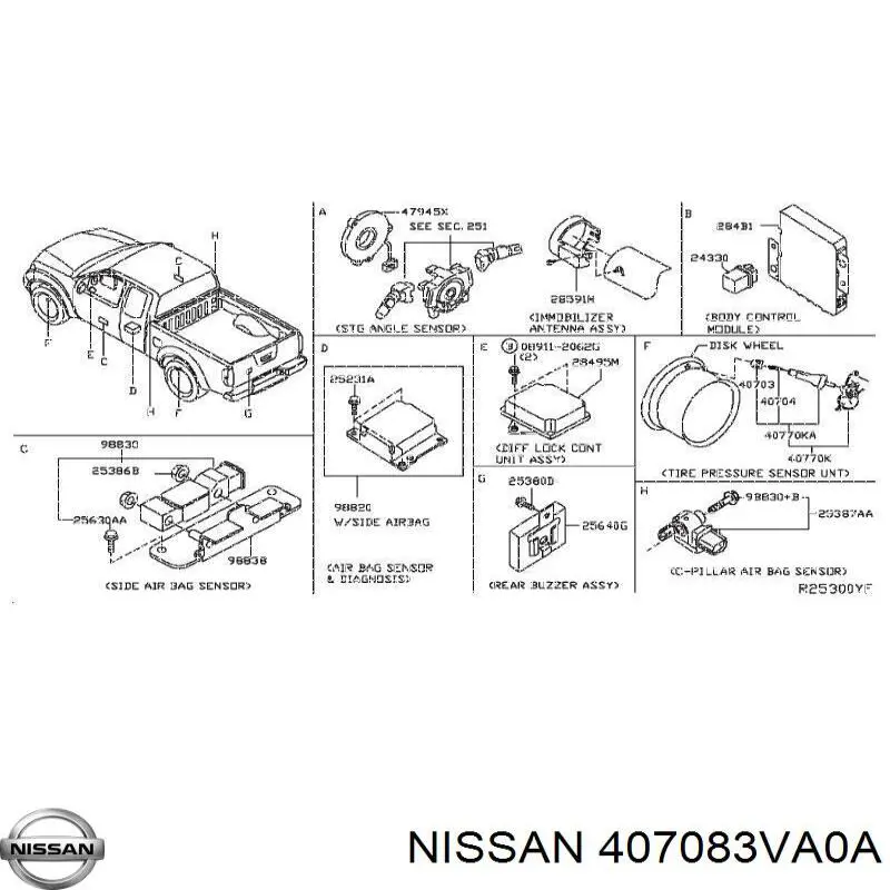 407083VA0A Nissan 