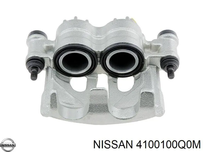 4100100Q0M Nissan suporte do freio dianteiro direito