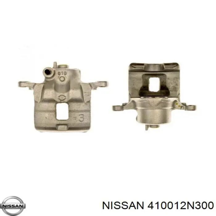 Суппорт тормозной передний правый 410012N300 Nissan