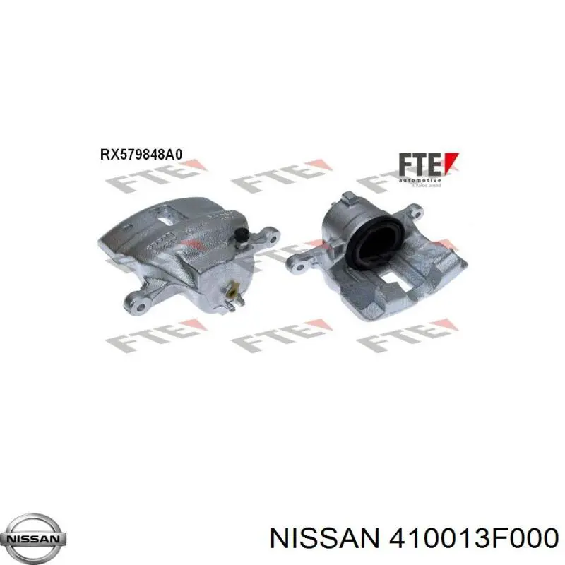 Тормозной суппорт Nissan/Infiniti 410013F000 цена, от 27.87 USD