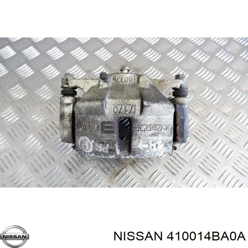 410014BA0A Nissan суппорт тормозной передний правый