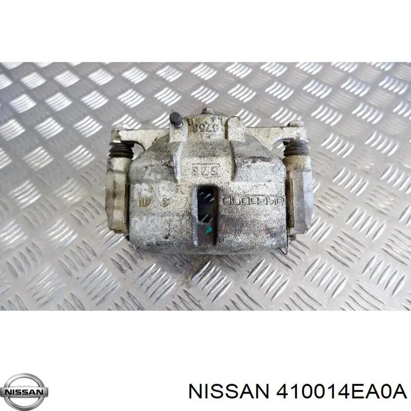 Суппорт тормозной передний правый на Nissan Qashqai II 