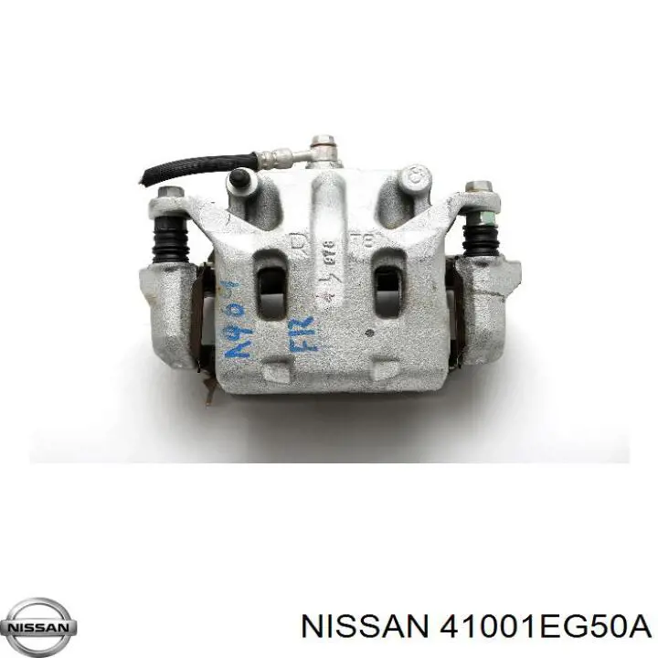41001EG50A Nissan суппорт тормозной передний правый