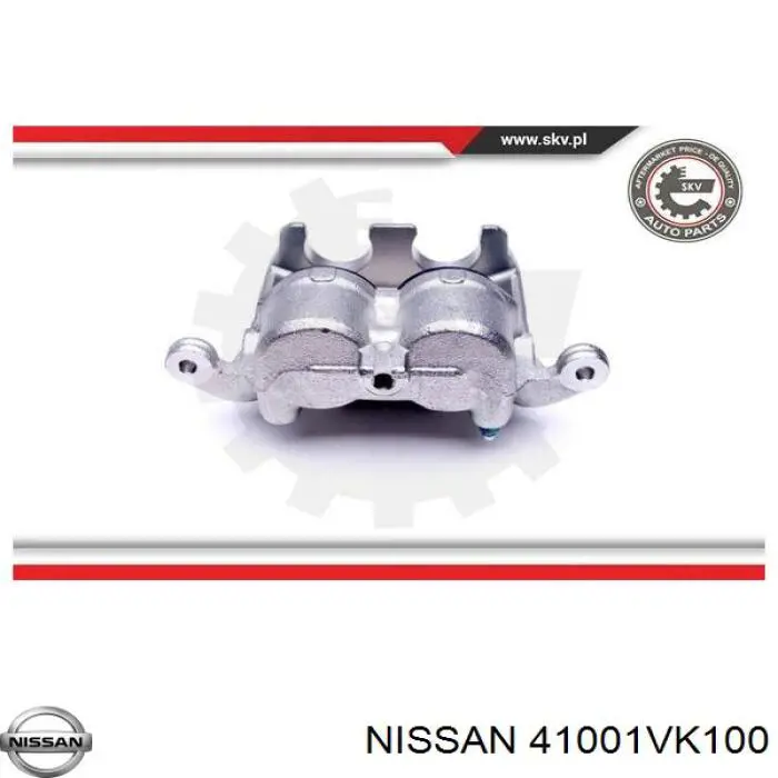 Суппорт тормозной передний правый 41001VL30C Nissan/Infiniti