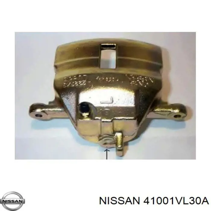 Суппорт тормозной передний правый 41001VL30A Nissan