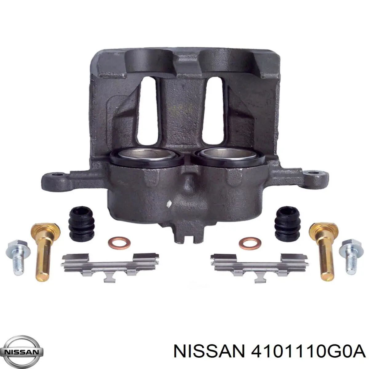 Суппорт тормозной передний левый 4101110G0A Nissan