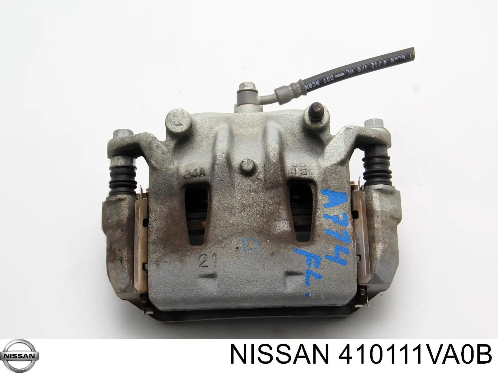 Суппорт тормозной передний левый 410111VA0B Nissan