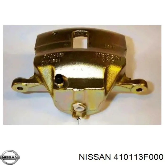 Суппорт тормозной передний левый 410113F000 Nissan