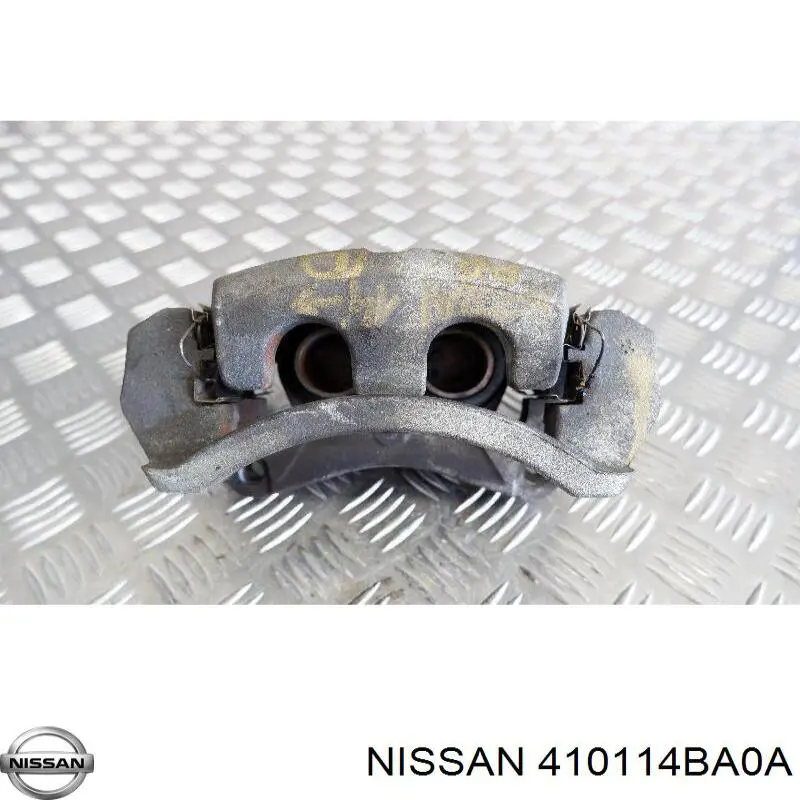 Купить 410114BA0A Nissan/Infiniti Суппорт тормозной передний левый