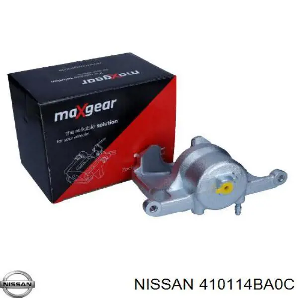 Суппорт тормозной передний левый 410114BA0C Nissan