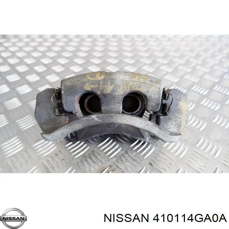 Суппорт тормозной передний левый 410114GA0A Nissan