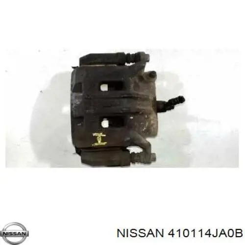 410114JA0B Nissan/Infiniti Суппорт тормозной, передний, левый
