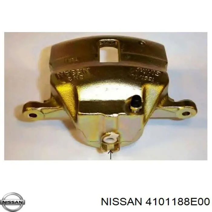Суппорт тормозной передний левый 4101188E00 Nissan/Infiniti