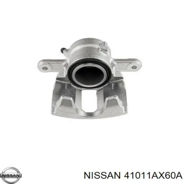 Купить 41011AX60A Nissan/Infiniti Суппорт тормозной передний левый