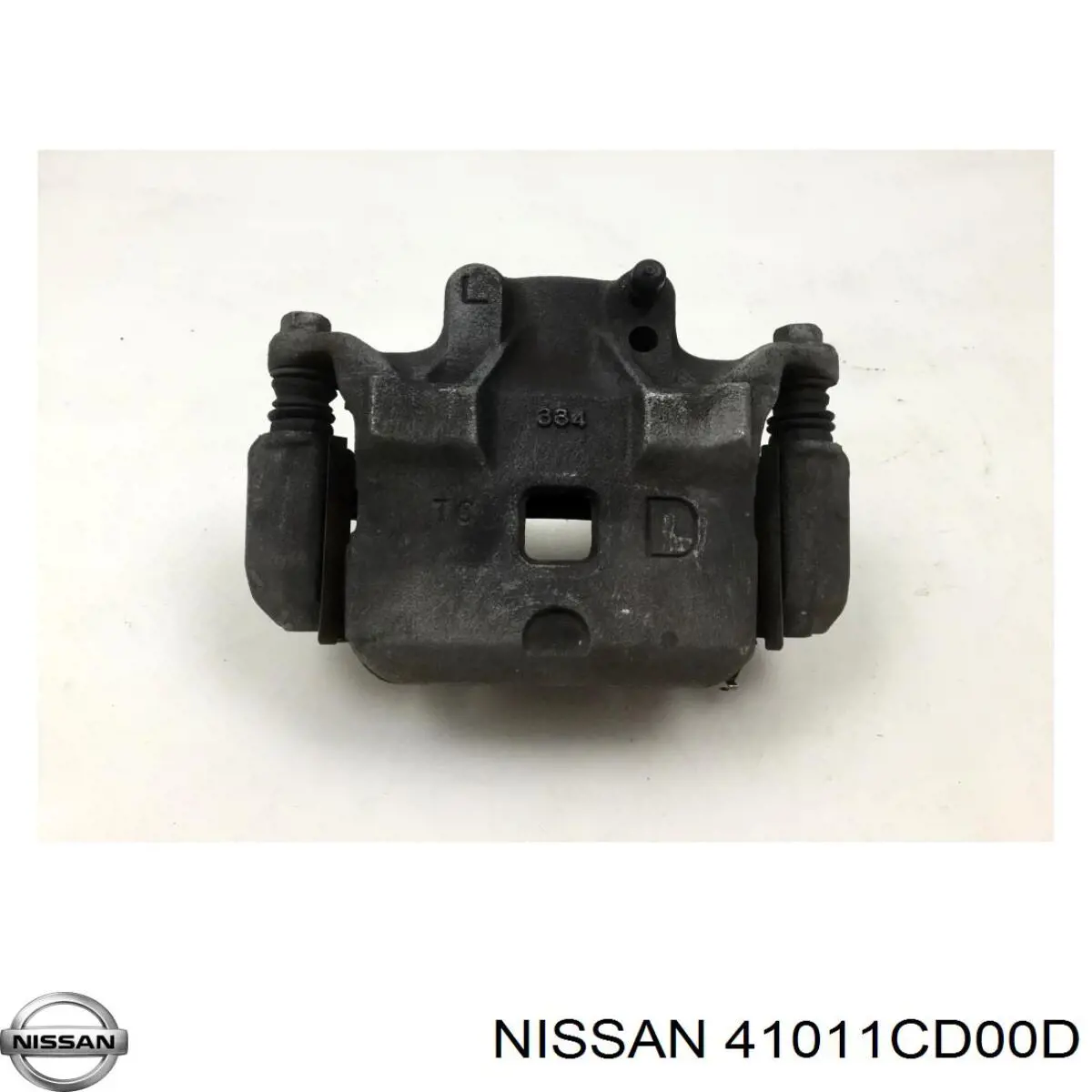 41011CD00B Nissan/Infiniti Суппорт тормозной, передний, левый