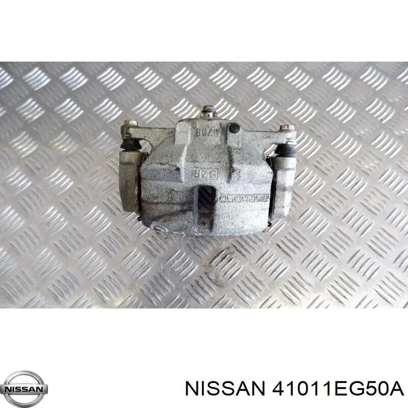 Купить 41011EG50A Nissan/Infiniti Суппорт тормозной передний левый