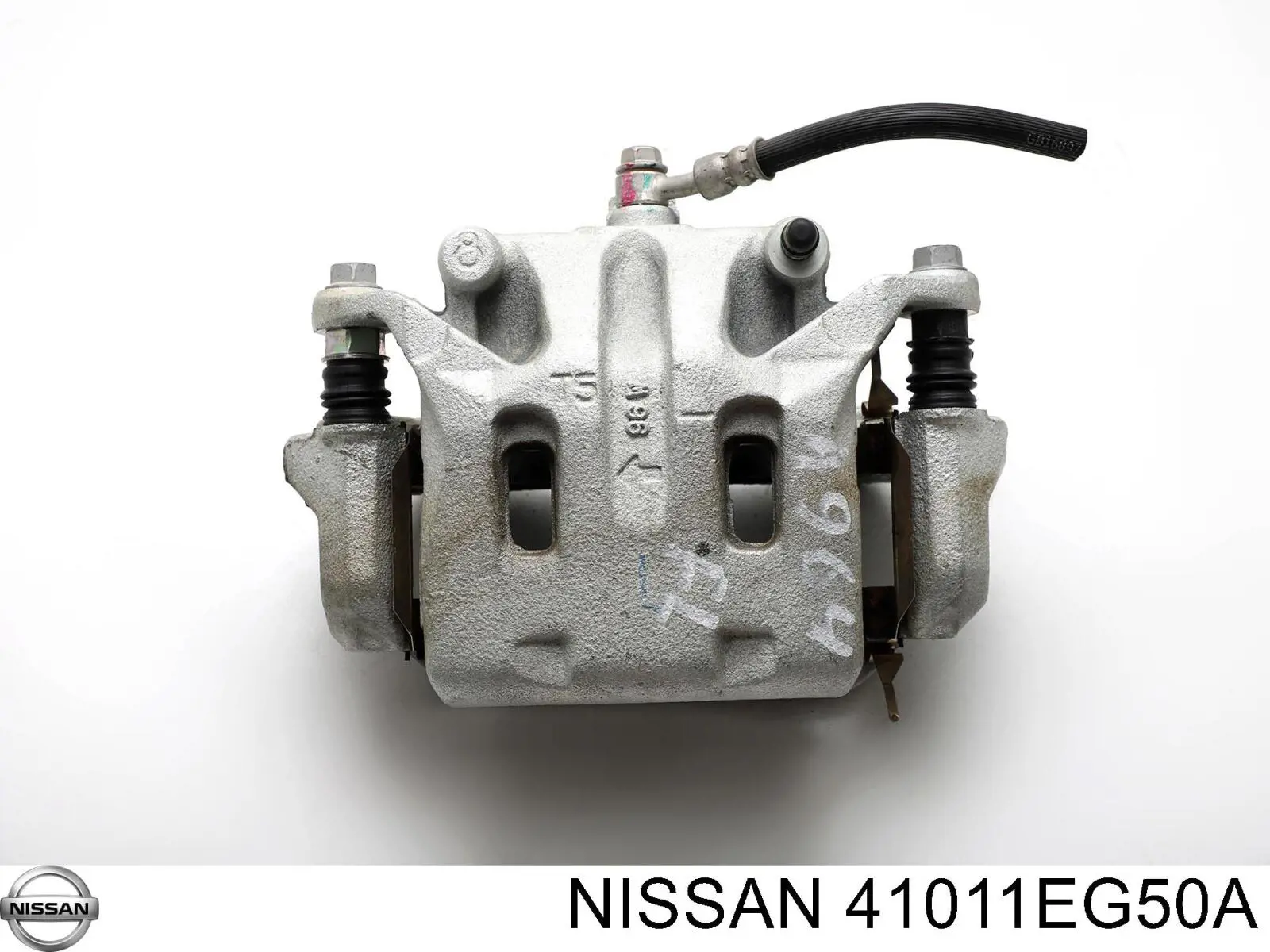 41011EG50A Nissan suporte do freio dianteiro esquerdo