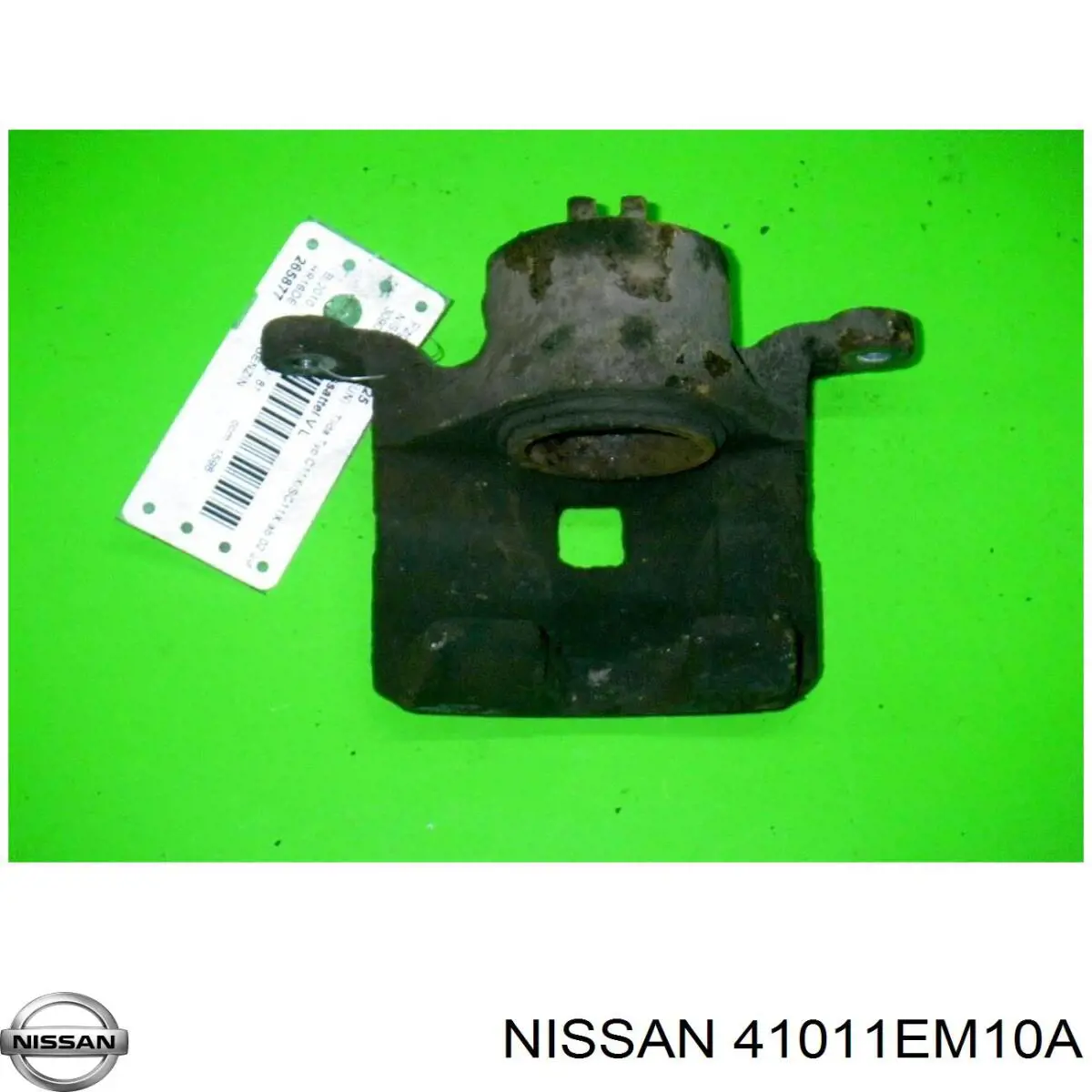 41011EM10A Nissan суппорт тормозной задний