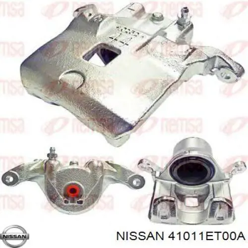 Супорт тормзной Nissan/Infiniti 41011ET00A цена, от 17.16 USD