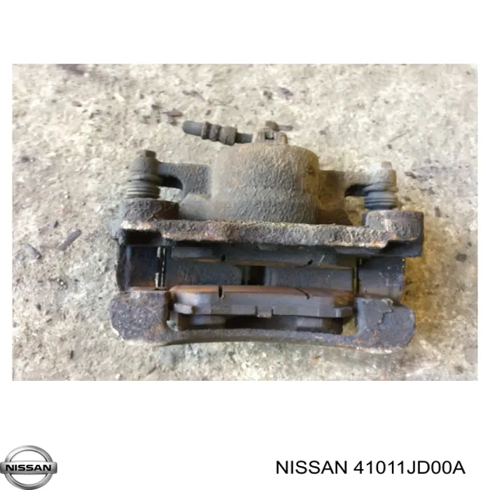 Купить 41011JD00A Nissan/Infiniti Суппорт тормозной передний левый