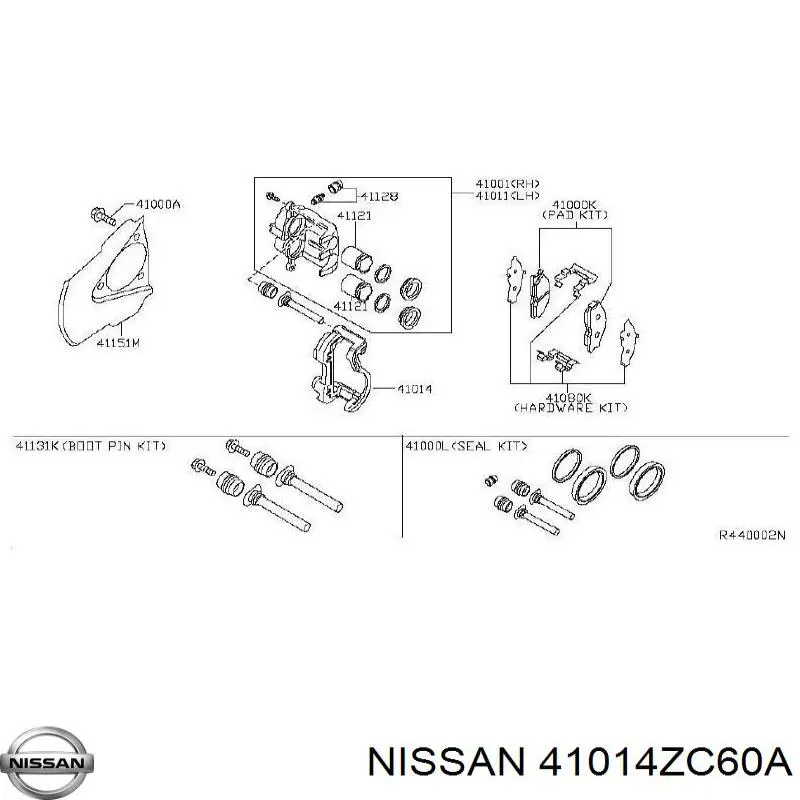 41014ZC60A Nissan/Infiniti 