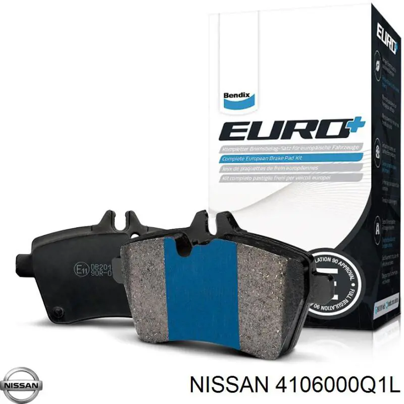 4106000Q1L Nissan/Infiniti Колодки передние