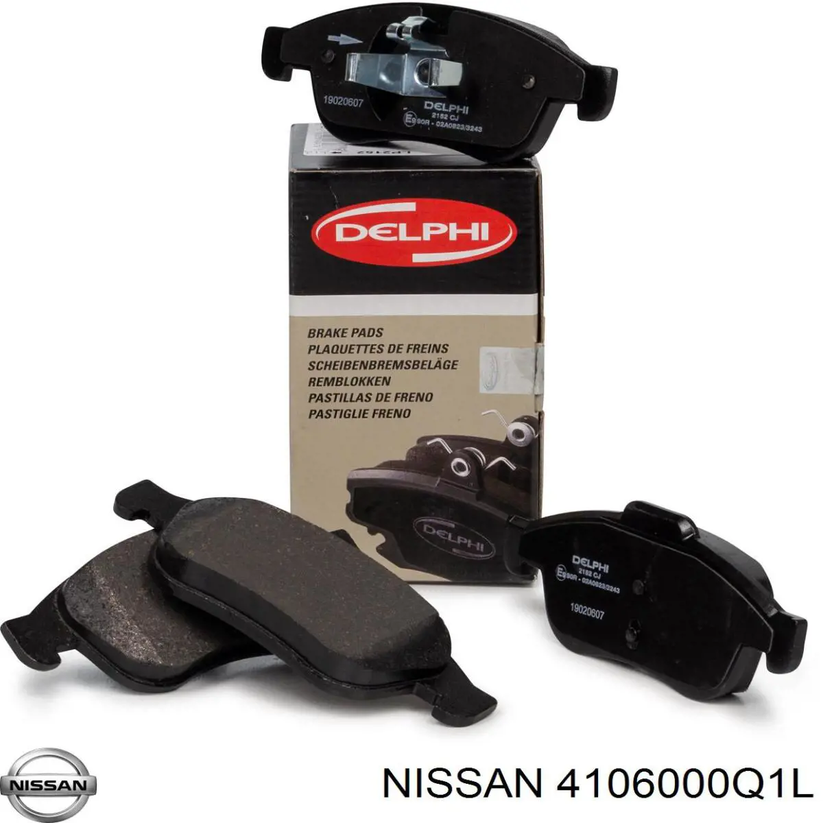 Колодки Nissan/Infiniti 4106000Q1L цена, от 20.34 USD