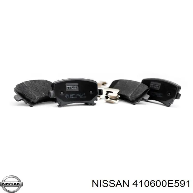 Купить 410600E591 Nissan/Infiniti Колодки тормозные