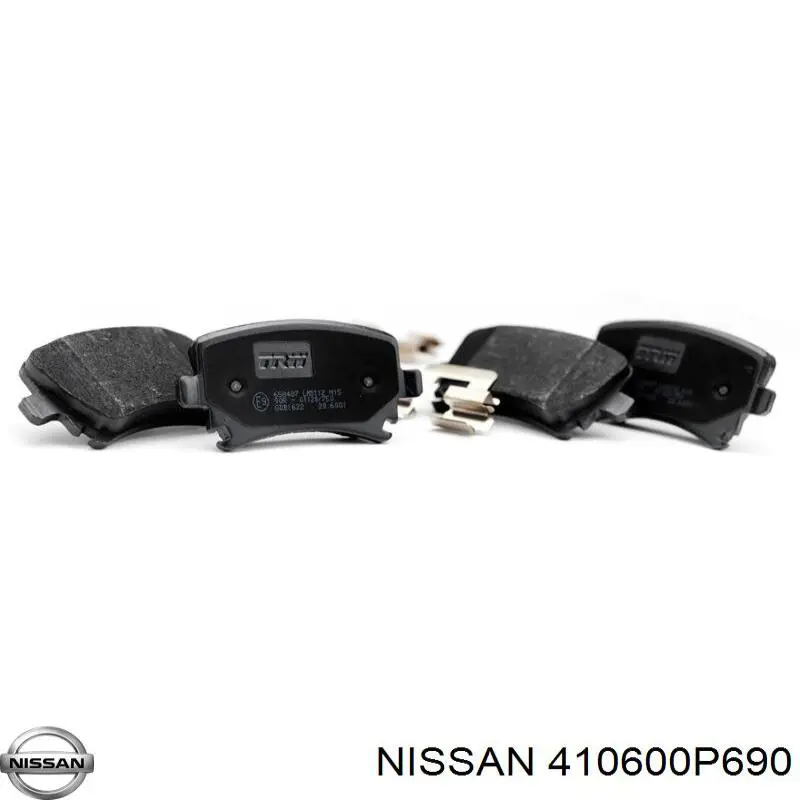 Купить 410600P690 Nissan/Infiniti Колодки тормозные