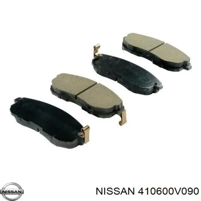 Передние тормозные колодки 410600V090 Nissan