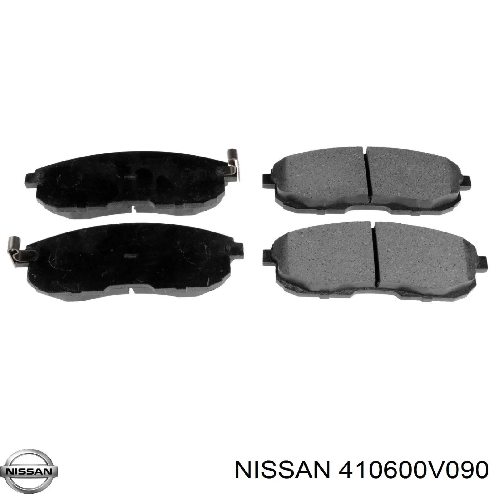 Передние тормозные колодки 410600V090 Nissan/Infiniti