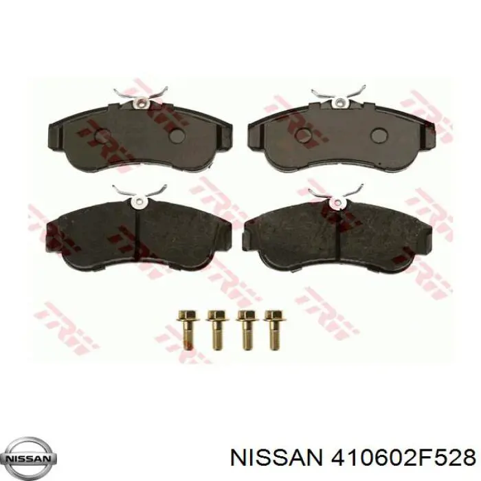 410602F528 Nissan передние тормозные колодки