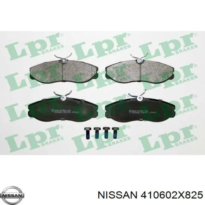 Колодки Nissan/Infiniti 410602X825 цена, от 24.83 USD