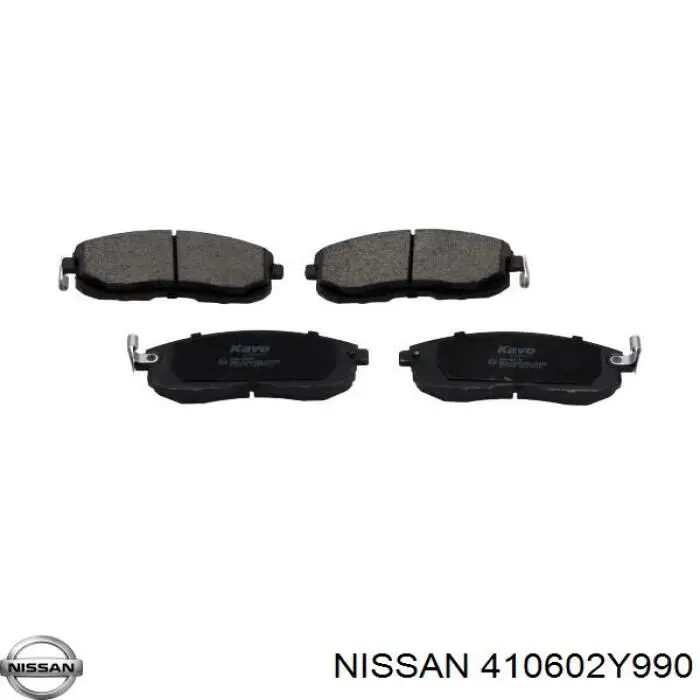 Передние тормозные колодки 410602Y990 Nissan