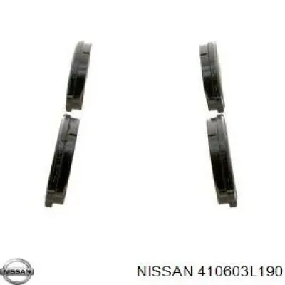 Купить 410603L190 Nissan/Infiniti Колодки тормозные