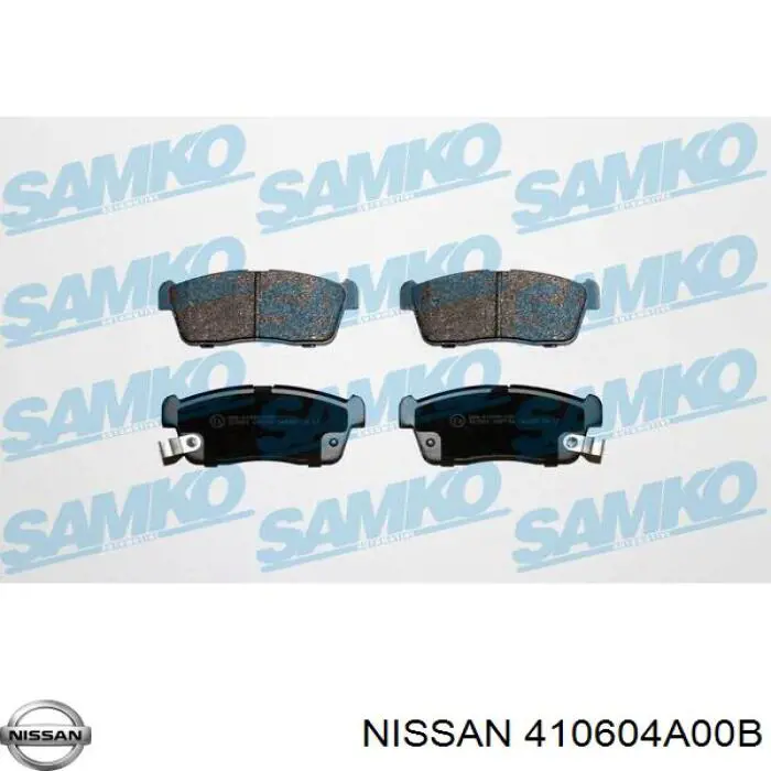 Купить 410604A00B Nissan/Infiniti Колодки тормозные
