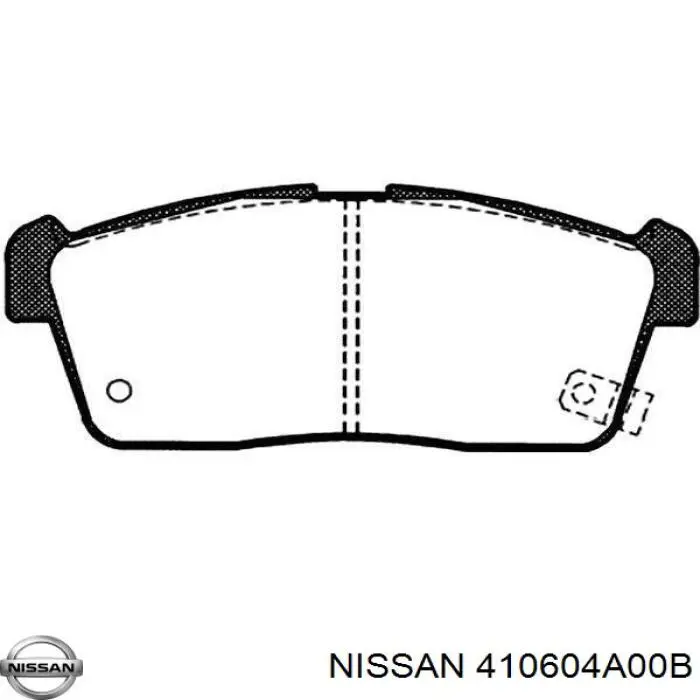 Колодки Nissan/Infiniti 410604A00B цена, от 20.27 USD