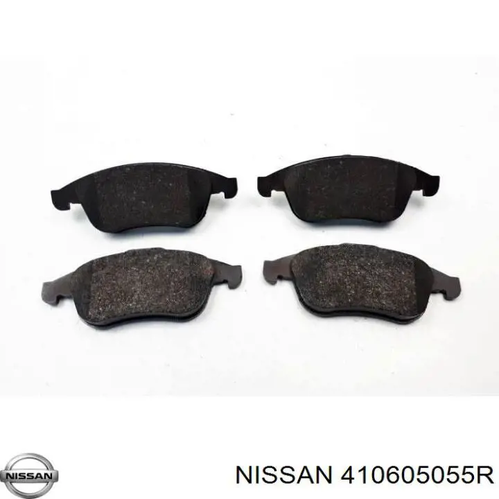 Передние тормозные колодки 410605055R Nissan