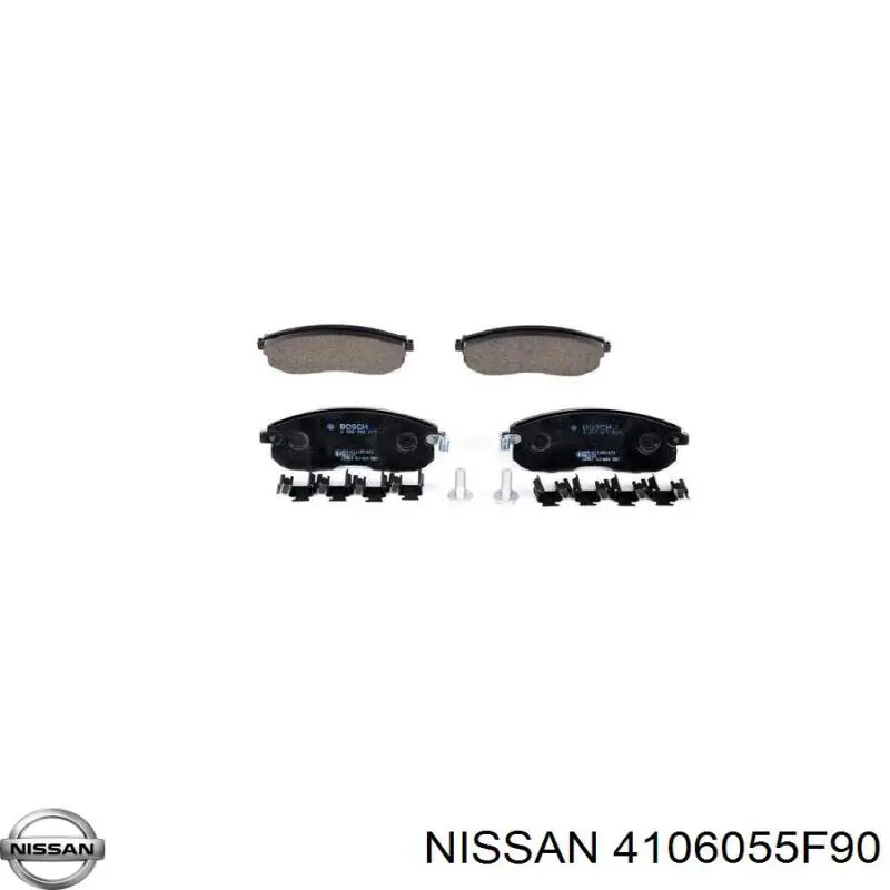 Колодки Nissan/Infiniti 4106055F90 цена, от 26.70 USD