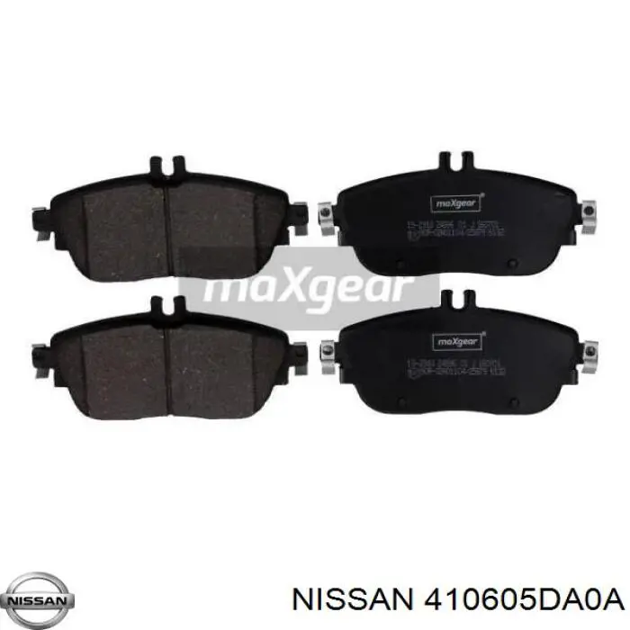Колодки Nissan/Infiniti 410605DA0A цена, от 39.55 USD
