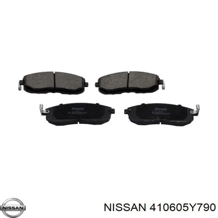 Передние тормозные колодки 410605Y790 Nissan