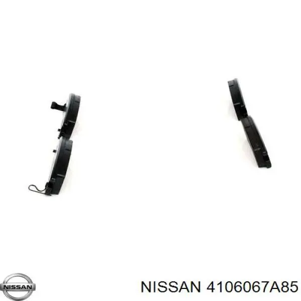 Купить 4106067A85 Nissan/Infiniti Колодки тормозные