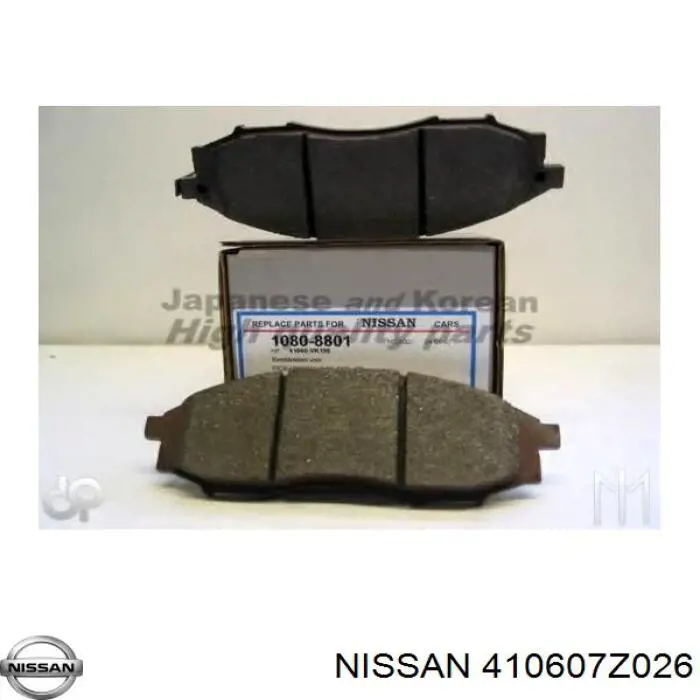 Колодки Nissan/Infiniti 410607Z026 цена, от 30.92 USD
